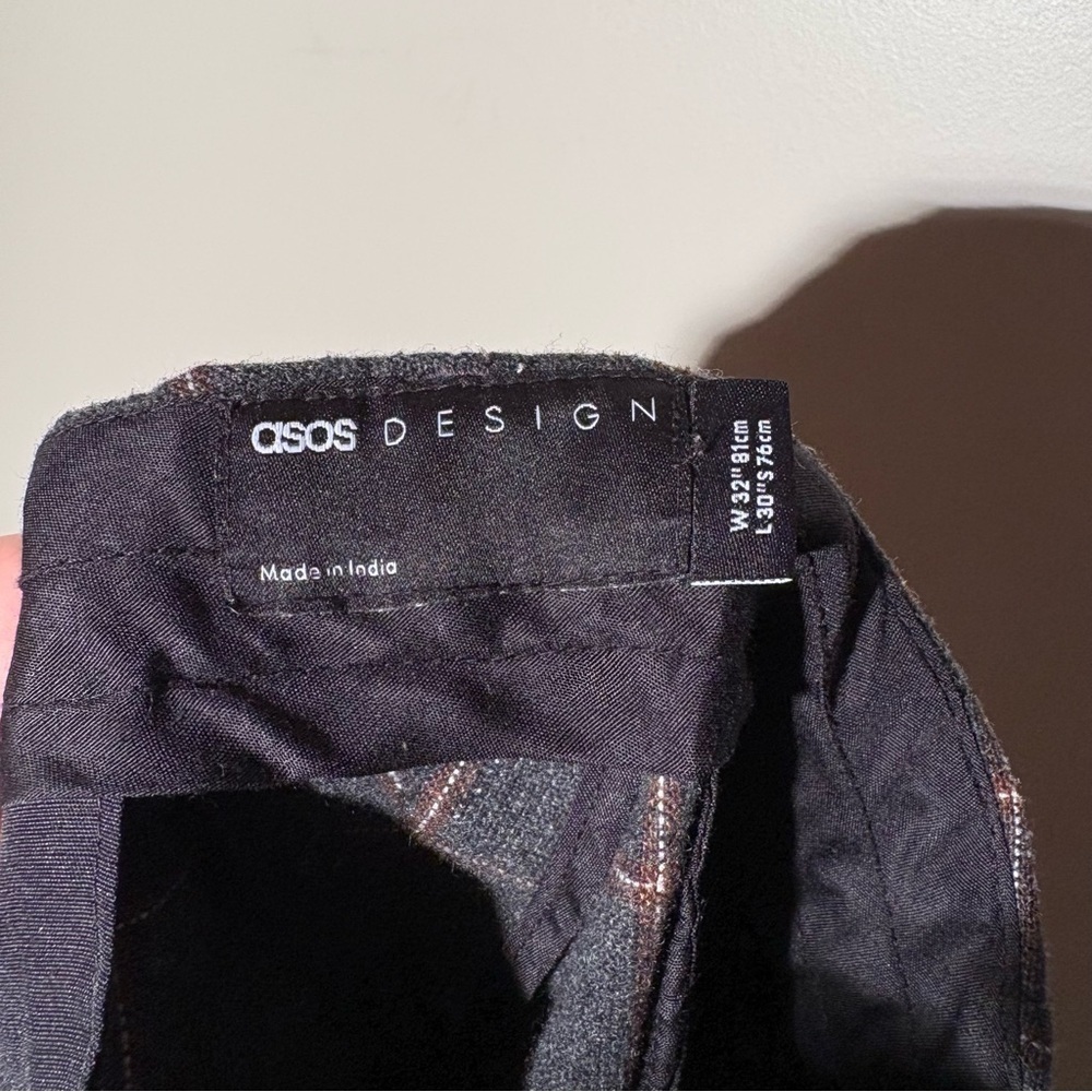 ASOS Wool Blend Slacks - Picture 4 of 10